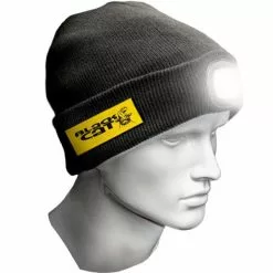 Visspullen Black Cat LED Lancer Beanie