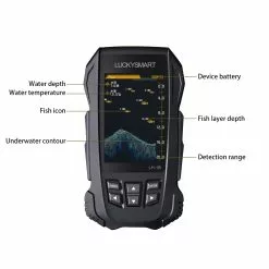 Visspullen Lucky LuckySmart Wireless Fish Finder LH-1B (3 Reviews) -Fishfinder Winkel 87339bfae7d04d31