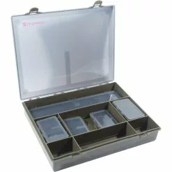 Visspullen Mega Complete Carp Tacklebox! (3 Reviews) -Fishfinder Winkel 9d1d5e768a7e3450