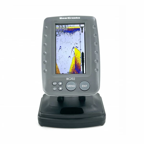 Visspullen BearCreeks Colour Fishfinder BC202 4,5" (11,4cm) Fishfinder Voor Voerboot 4 Visspullen BearCreeks Colour Fishfinder BC202 4,5" (11,4cm) Fishfinder Voor Voerboot - Afbeelding 2